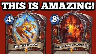 The BEST DECK in Hearthstone 100 to Legend with Renathal Control Warrior [upl. by Ailaham]