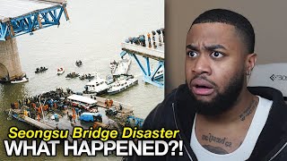 The Story Of The DEADLY Seongsu Bridge Collapse  Rotten Mango Reaction [upl. by Farr]