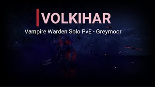 Volkihar  Frost Vampire Magicka Warden PvE Solo Build  Greymoor Patch [upl. by Maxi31]