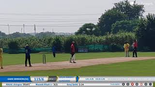 Live Cricket Match  Delhi Knight Sloggers vs Game SwingersGS  06Oct24 0734 AM 20 overs  Pion [upl. by Foss]