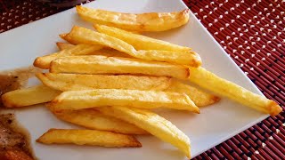 PATATAS FRITAS EN FREIDORA POR AIRE COSORI French fries in air fryer COSORI [upl. by Killigrew]