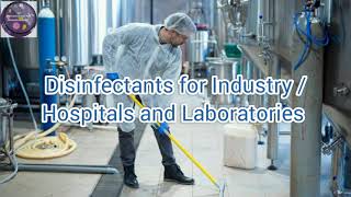 Disinfectant solutions for pharmaceutical industry industry hospitals and laboratories [upl. by Nomzaj]