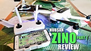 Hubsan ZINO Review  Part 1  Unboxing Inspection Setup Pros amp Cons [upl. by Stryker]