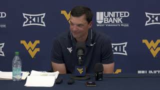 WVU Football  Sept 9 Coach Neal Brown [upl. by Anu134]