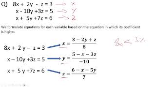 Jacobi method by scientific calculator [upl. by Eugen]