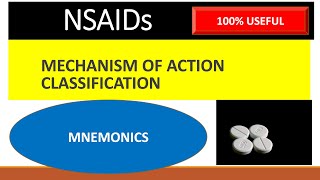 NSAIDsINFLAMMATIONMECHANISM OF ACTIONCLASSIFICATION OF NSAIDs DRUGS MNEMONICS IN TAMIL [upl. by Ahsiet672]