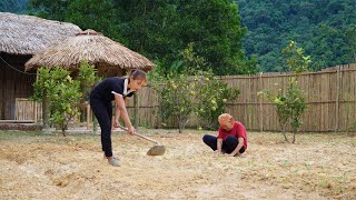 Vegetable gardening with grandmother farm life Thị Phương [upl. by Allbee230]