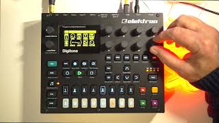 Industrial EBM Techno all in one Digitone digitone syntakt elektron [upl. by Danit126]