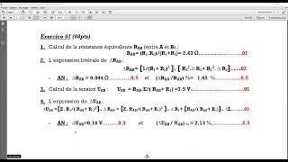 Examen avec correction Module Mesure électrique et électroniqueL2S4 [upl. by Zobias108]