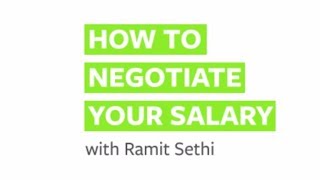 How to Negotiate Your Salary with Ramit Sethi [upl. by Letsyrhc]