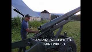 TO BUILD A BOWLING BALL CANNON HOWITZER [upl. by Ahsatal791]