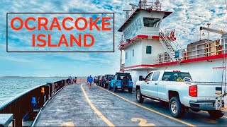 Hatteras Island to Ocracoke Ferry Ride 2021  Outer Banks NC [upl. by Achilles]