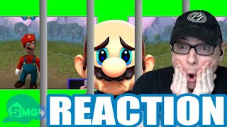 Mario Reacts to Illegal Nintendo Memes SMG4 REACTION [upl. by Erait]