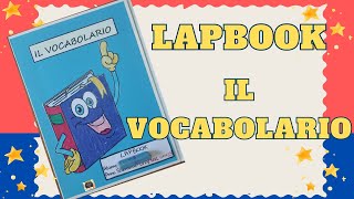 LAPBOOK IL VOCABOLARIO che cosè a cosa serve le sue parti scuolaprimaria [upl. by Mott]