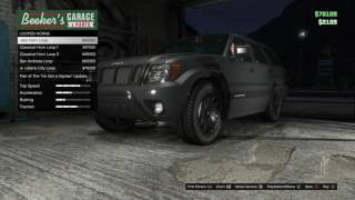 GTA V Online LS Customs amp Beekers Garage Features [upl. by Atilrep]