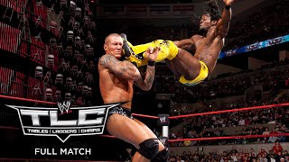 FULL MATCH  Kofi Kingston vs Randy Orton WWE TLC 2009 [upl. by Yroggerg]