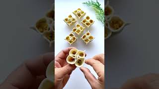 Dumpling design  How to fold dumplings  Dimsum Recipe  Dumpling dough viral shorts trending [upl. by Knight796]