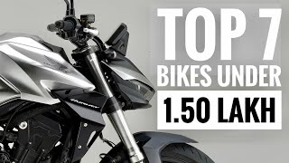 Top 7 Best Bikes in India 2024 Under 150 Lakh OnRoad Price [upl. by Esenwahs315]