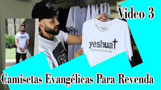 Camisas Atacado Gospel Evangélicas Roupas Para Revenda Serie 33 [upl. by Ambrosine849]