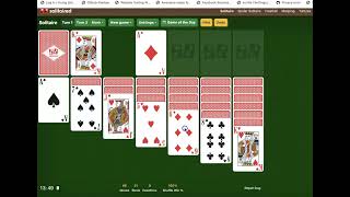 How to play Klondike Solitaire  In 60 seconds [upl. by Dyl7]