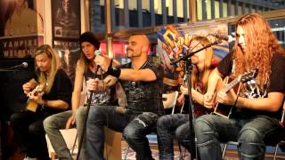 Sabaton live Acoustic at Bengans Stockholm  Entire Event [upl. by Bussey959]