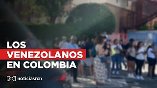 Elecciones Venezuela así va la jornada de votación en Colombia [upl. by Yleme885]