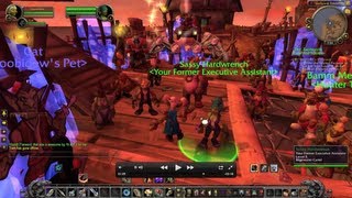 HOW TO GET YOUR GOBLIN OFF LOST ISLES ON WORLD OF WARCRAFT [upl. by Merola75]