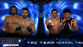 Khali amp Daivari vs Mexicools  WWE Smackdown vs Raw 2007  Xenia Canary [upl. by Wendell]