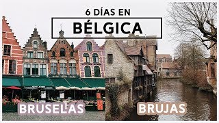 GUÍA PARA BÉLGICA I Bruselas amp Brujas🇧🇪BAJO COSTE  Lugares tips y comida [upl. by Fee512]