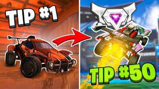 50 Rocket League Tips from Beginner to Advanced [upl. by Nywg]