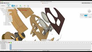 Fusion 360 Walkthrough to make Exploded View DXF for Laser Cutter and Orthographic View Drawing [upl. by Delwyn]