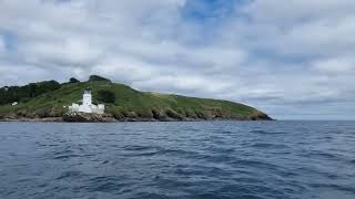 Sailing to Fowey St Mawes and Swanpool Cornwall in Hurley 22 Seahawk 12 minutes [upl. by Orabla]