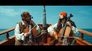 2CELLOS  Pirates Of The Caribbean OFFICIAL VIDEO [upl. by Aseuqram]