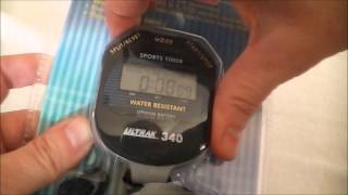 Ultrak 340 Stopwatch [upl. by Ameen]