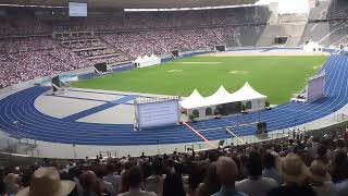 100000 Zeugen Jehovas aus aller Welt nehmen an Kongress im Olympiastadion [upl. by Sheets]