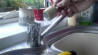 Lever taps dripping How to change the cartridge [upl. by Nahtannhoj]