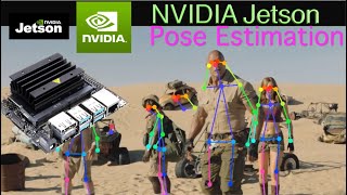 Nvidia Jetson Body Pose Estimation with posenet [upl. by Fabian]