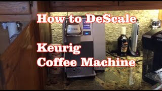 How To Descale Keurig Coffee Machine [upl. by Elohcin630]