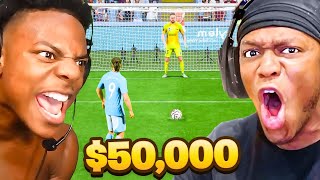 ISHOWSPEED vs KSI 50000 FIFA MATCH [upl. by Triley488]