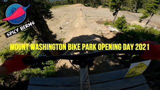 Mount Washington Bike Park Opening Day 2021 [upl. by Neik]