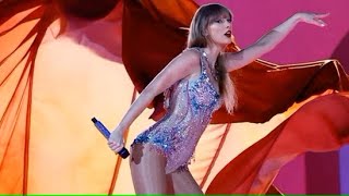 Taylor Swifts Epic Chair Stumble Eras Tour Drama in Tokyo [upl. by Alleb186]