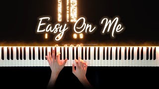 Adele  Easy On Me  Piano Cover with Strings with Lyrics amp PIANO SHEET [upl. by Bromleigh]