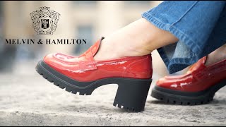 Stefy the heeled loafers by Melvin amp Hamilton [upl. by Arramahs]