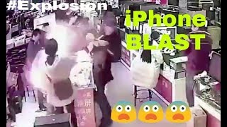 Man Causes Explosion By biting Replacement iPhone BATTERY [upl. by Mauralia]