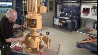 DESMI Overhaul video NSL centrifugal pump monobloc NSL150 265 A02 [upl. by Bergman]