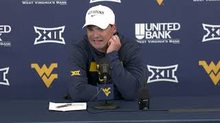 WVU Football  Sept 7 Coach Neal Brown [upl. by Aneeb755]