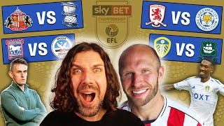 EFL Championship SCORE PREDICTIONS  Round 16 wSam Parkin [upl. by Edeline798]