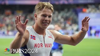 Markus Rooth sparks decathlon victory with secondday performance  Paris Olympics  NBC Sports [upl. by Yenal]