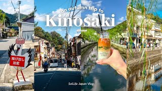 Autumn trip to Kinosaki onsen ♨️  Japans famous hot spring town 25 hours from Kyoto [upl. by Assened451]