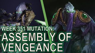 Lowko vs The Avengers  Starcraft II CoOp Mutation 351 Assembly of Vengeance [upl. by Haff]